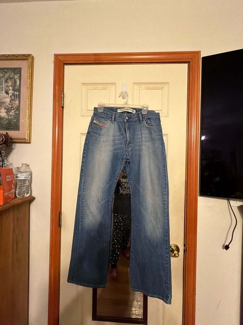 Diesel Industry RR55 Straight Leg Jeans Size 33